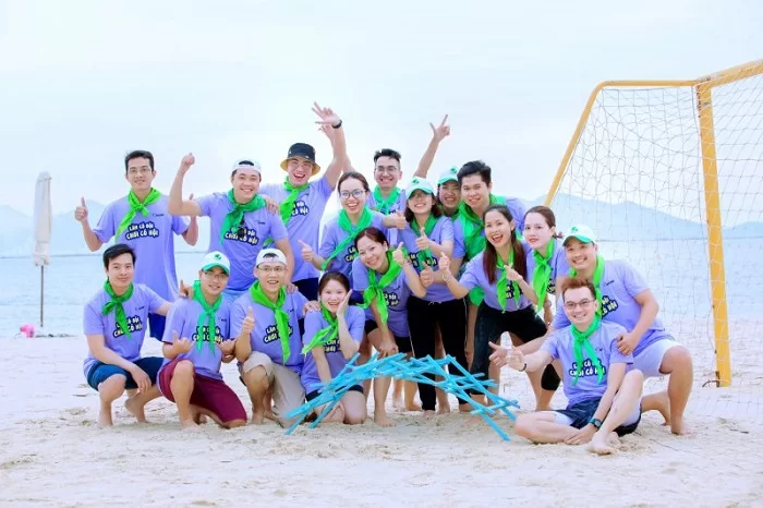 áo đồng phục team building