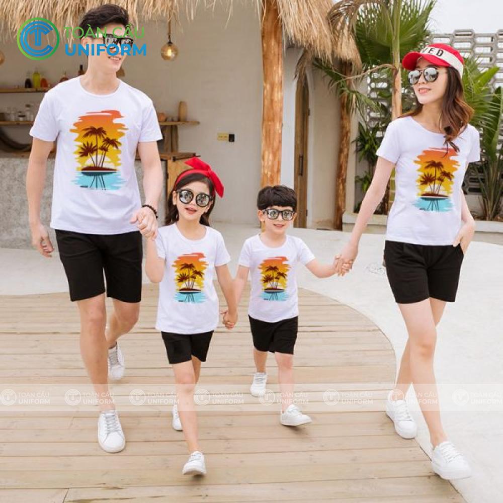 áo đi biển nhóm