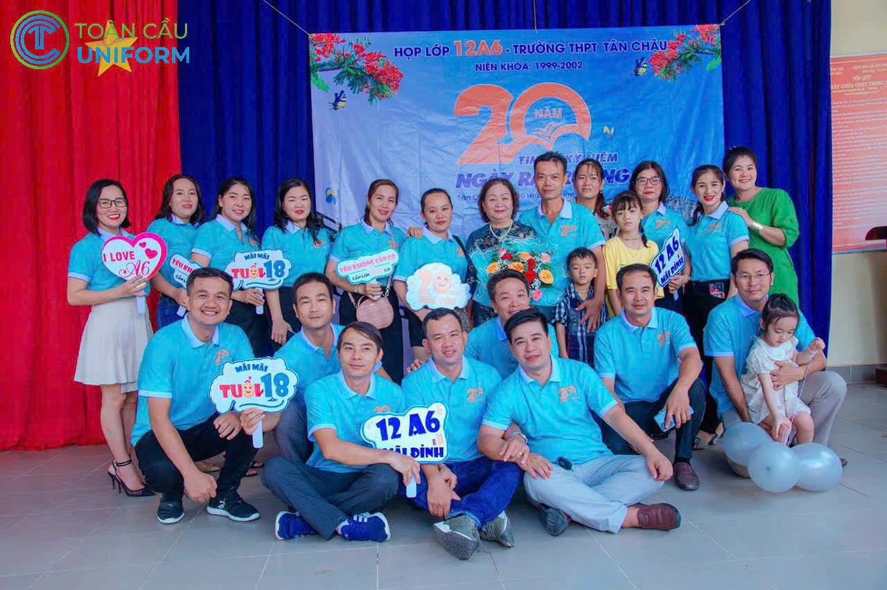 may áo thun đồng phục Quận 12